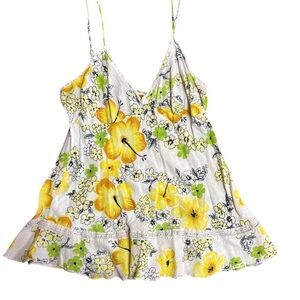 Floral Spaghetti Strap Dress